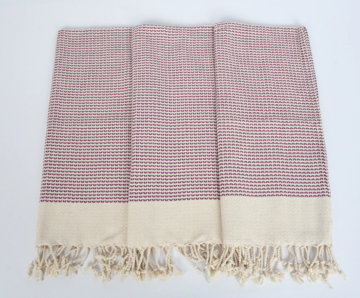 Begonvil Handwoven Turkish Peşkir Towel - Atlas & Kiln