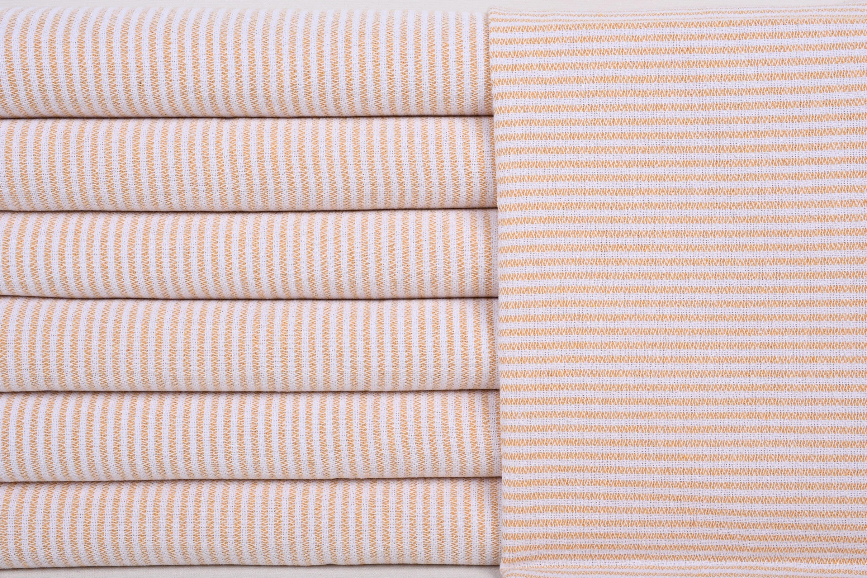 Papatya Apricot Turkish Peşkir Towel - Atlas & Kiln