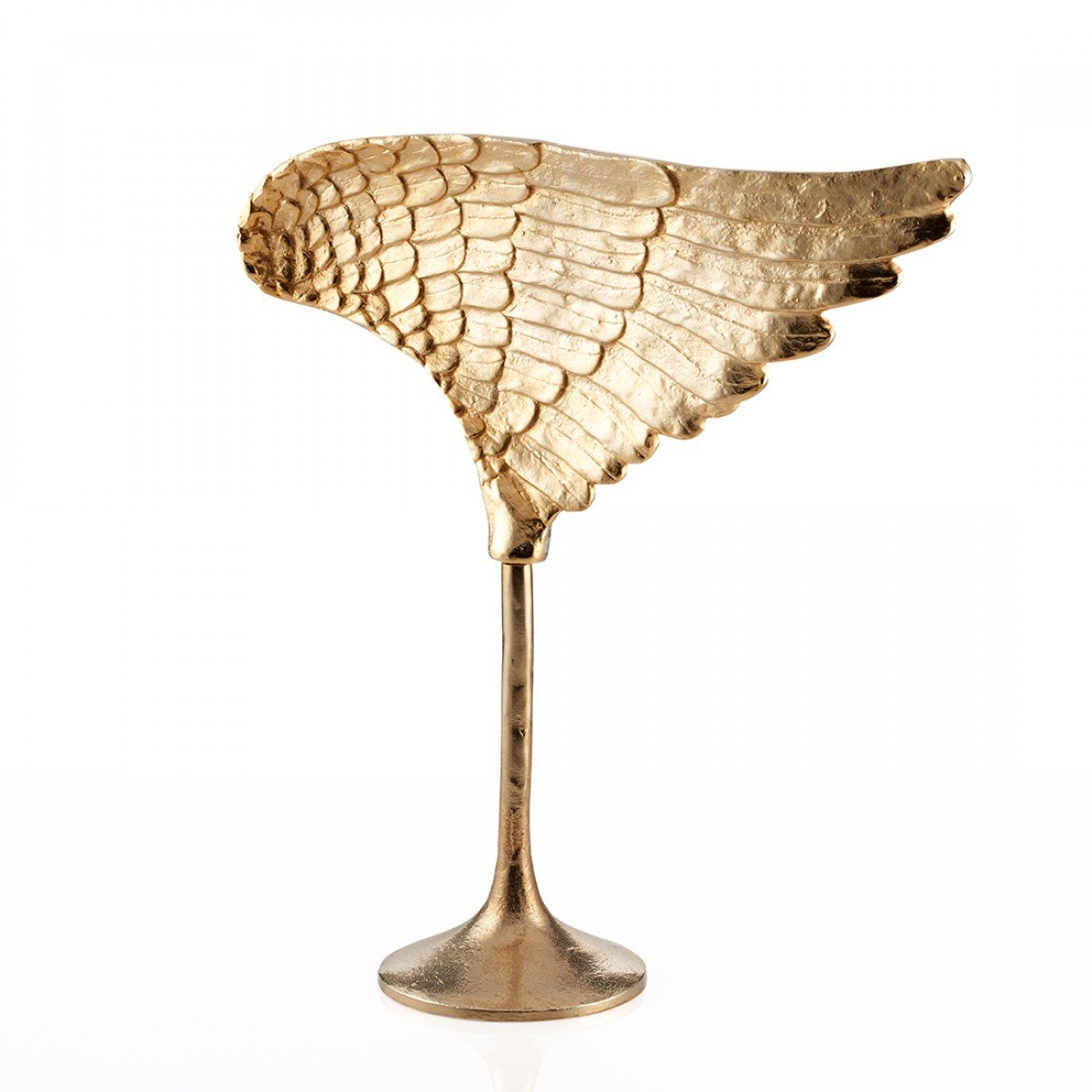 Lunares Gold Wing Sculpture