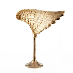 Lunares Gold Wing Sculpture