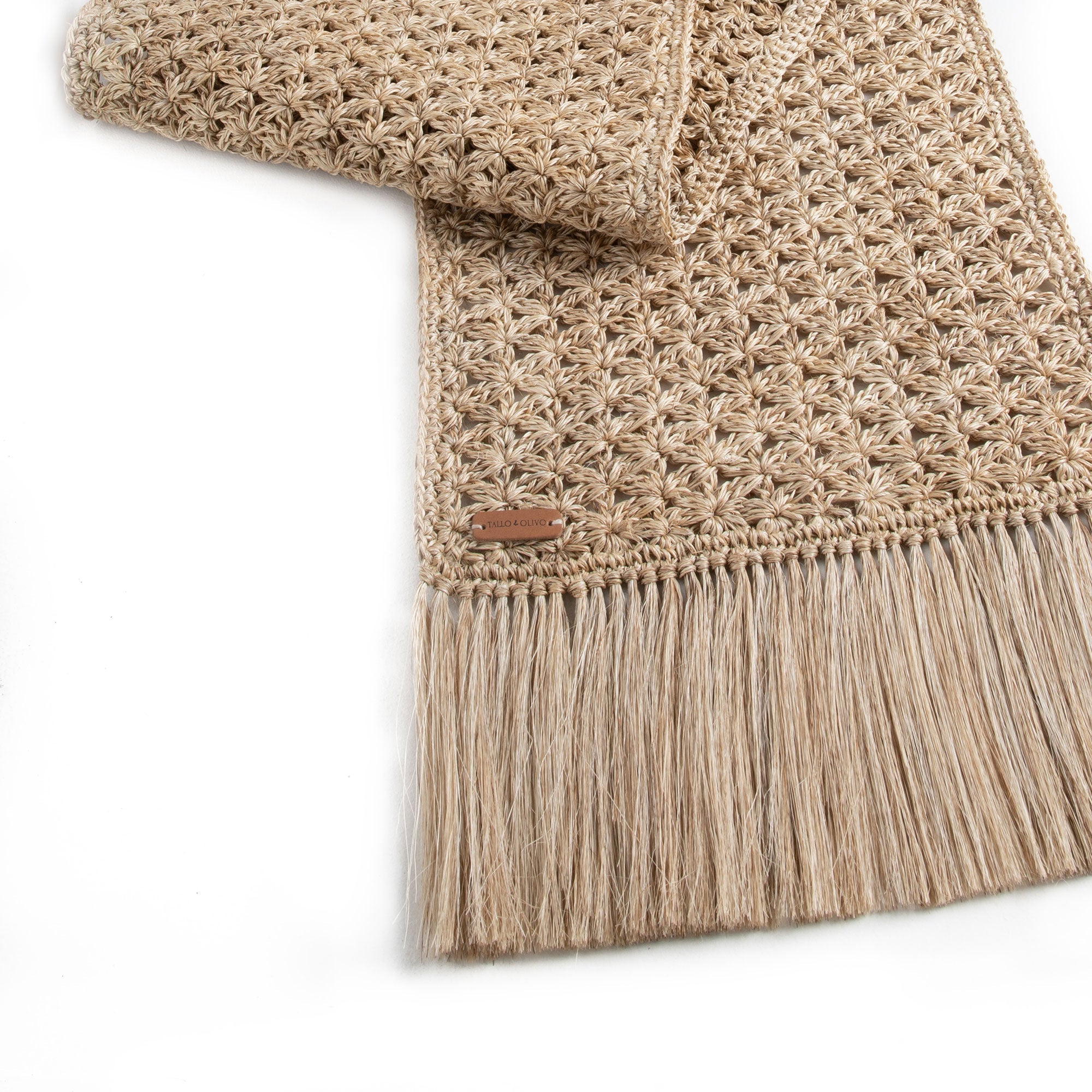Handwoven Colombian Fique Knots Table Runner - Atlas & Kiln