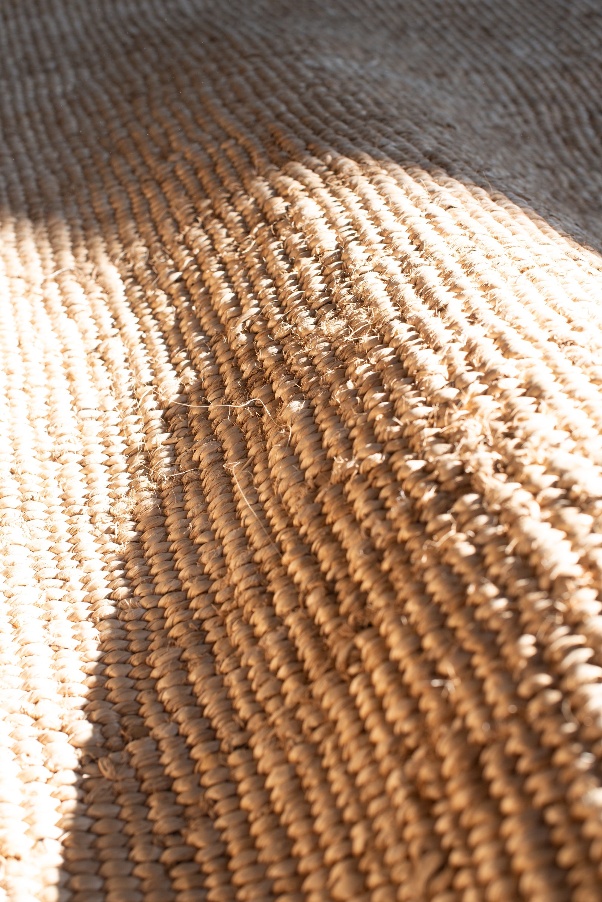 Handwoven Rwandan Rectangular Sisal Rug - Atlas & Kiln