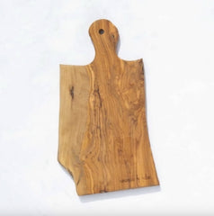 Handcrafted Moroccan Olive Wood Cutting Board - Atlas & Kiln