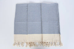Mare Blue Handwoven Turkish Peşkir Towel - Atlas & Kiln