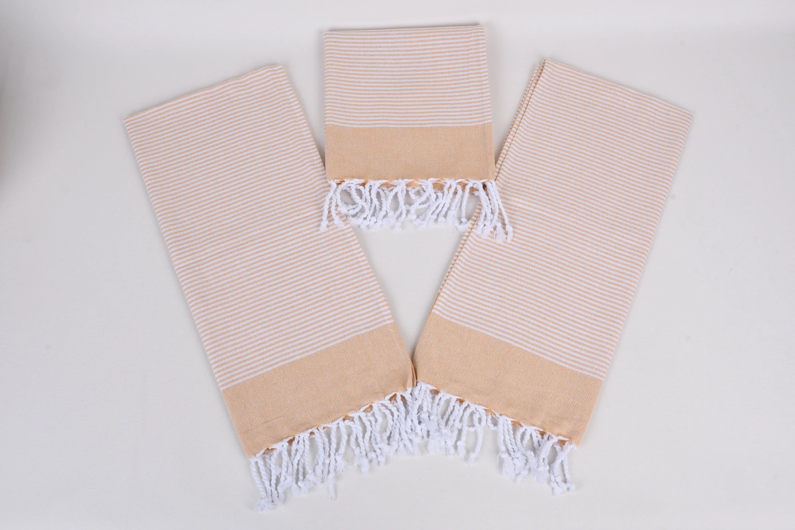 Papatya Apricot Turkish Peşkir Towel - Atlas & Kiln