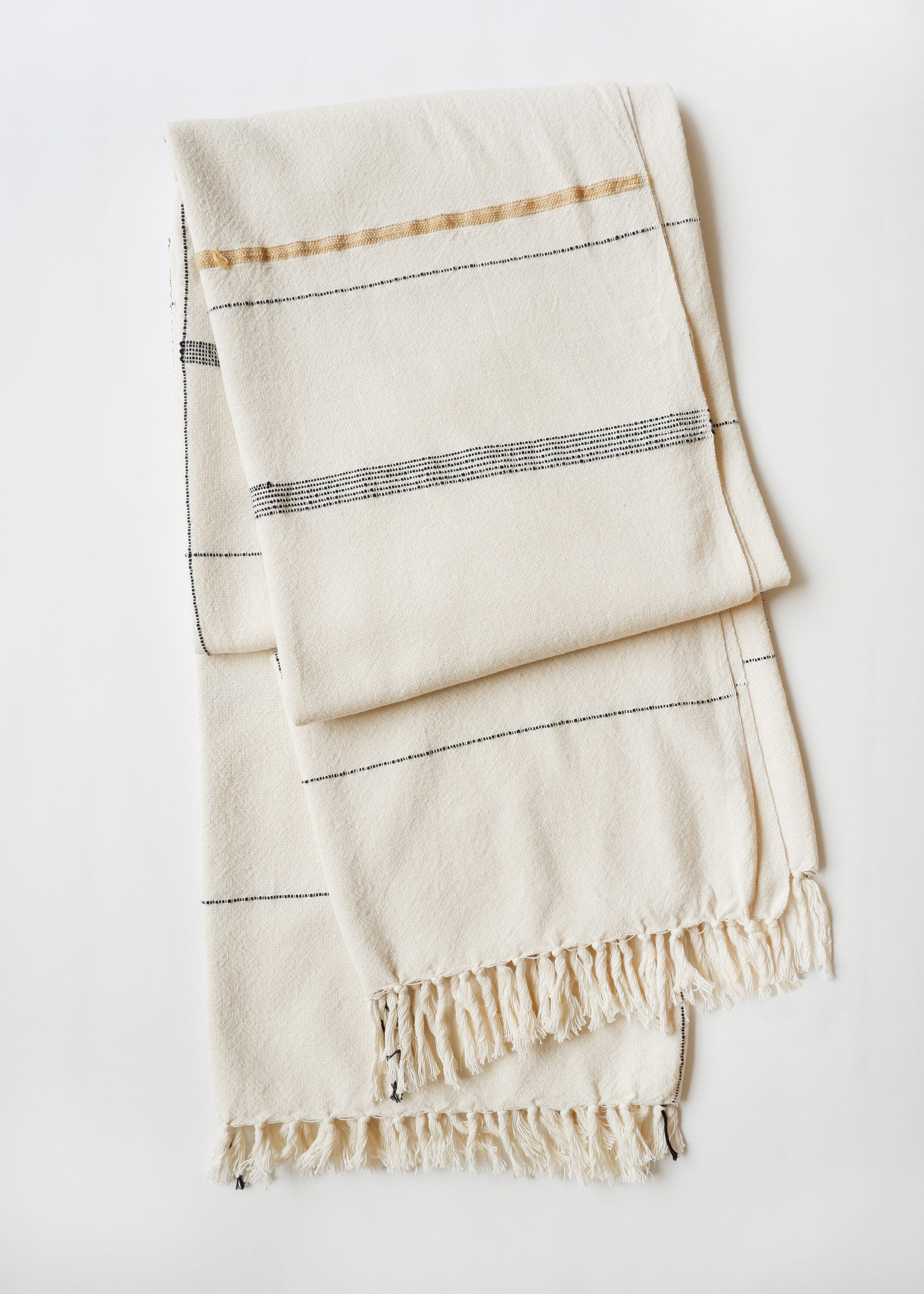 Nadi Hand-Loomed Cotton Throw - Atlas & Kiln
