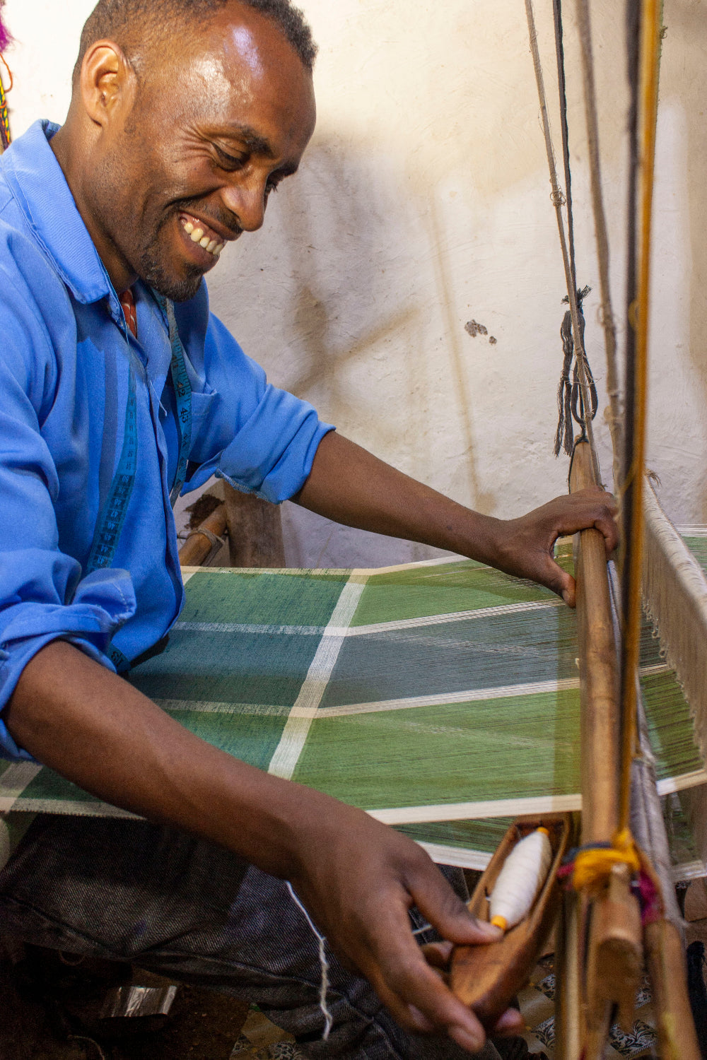 Jane Handwoven Ethiopian Cotton Kitchen Towel - Atlas & Kiln