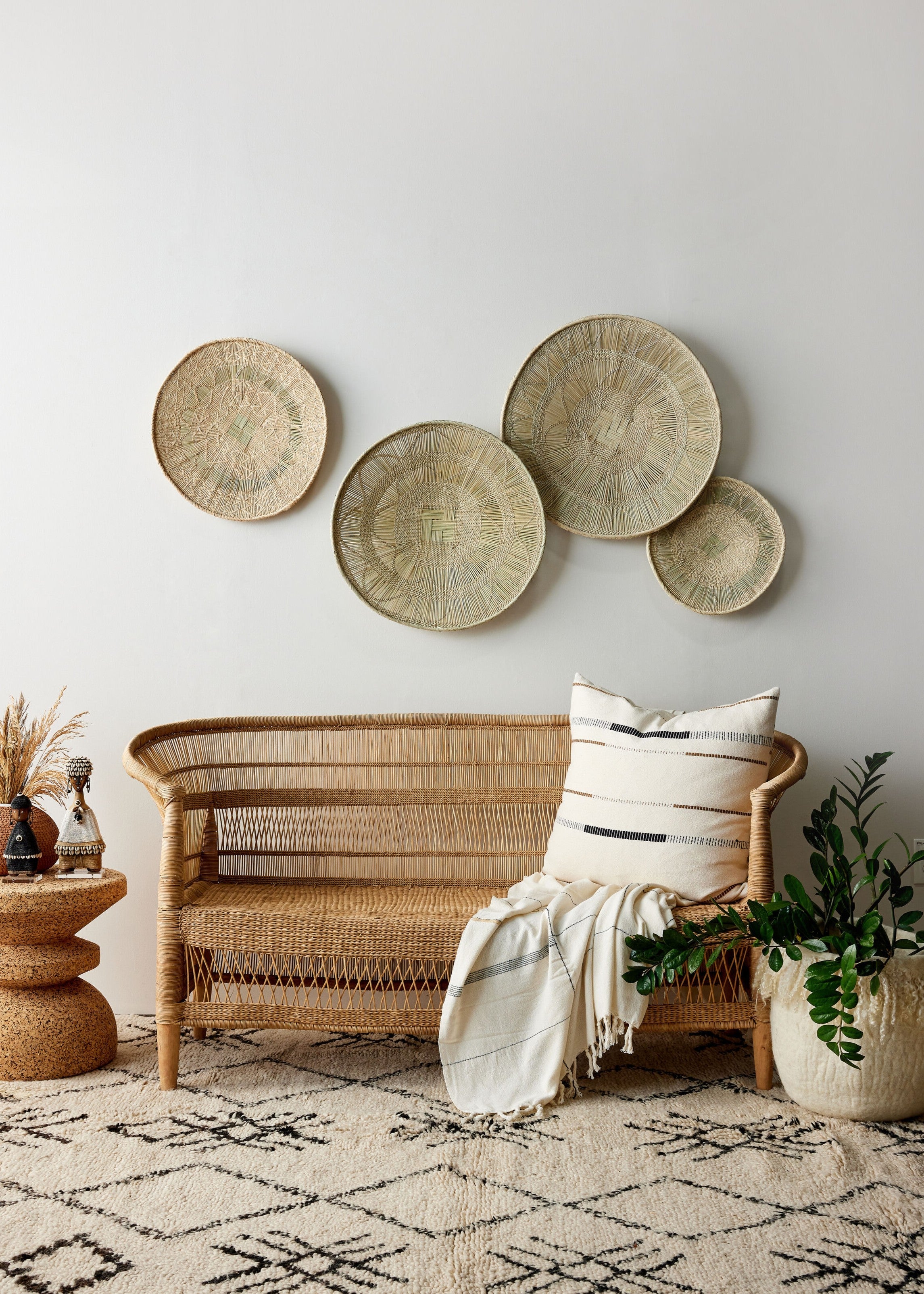 Mason Hand-Loomed Cotton Pillow - Atlas & Kiln