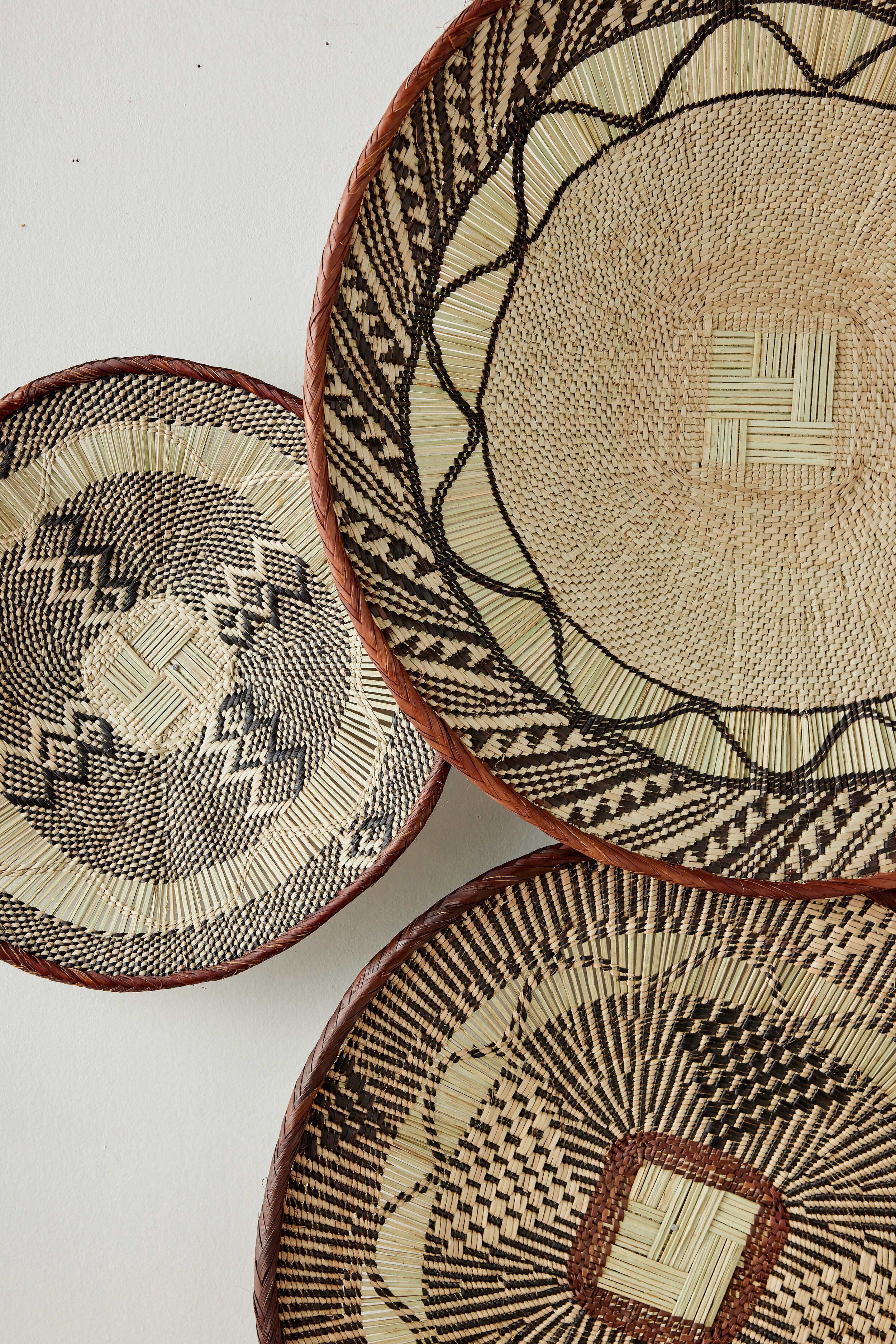 Binga Lace Patterned Basket - Atlas & Kiln