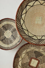 Binga Lace Patterned Basket - Atlas & Kiln