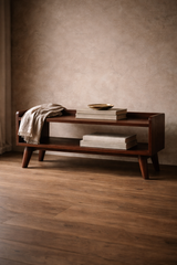 Cherry Nordic Storage Bench