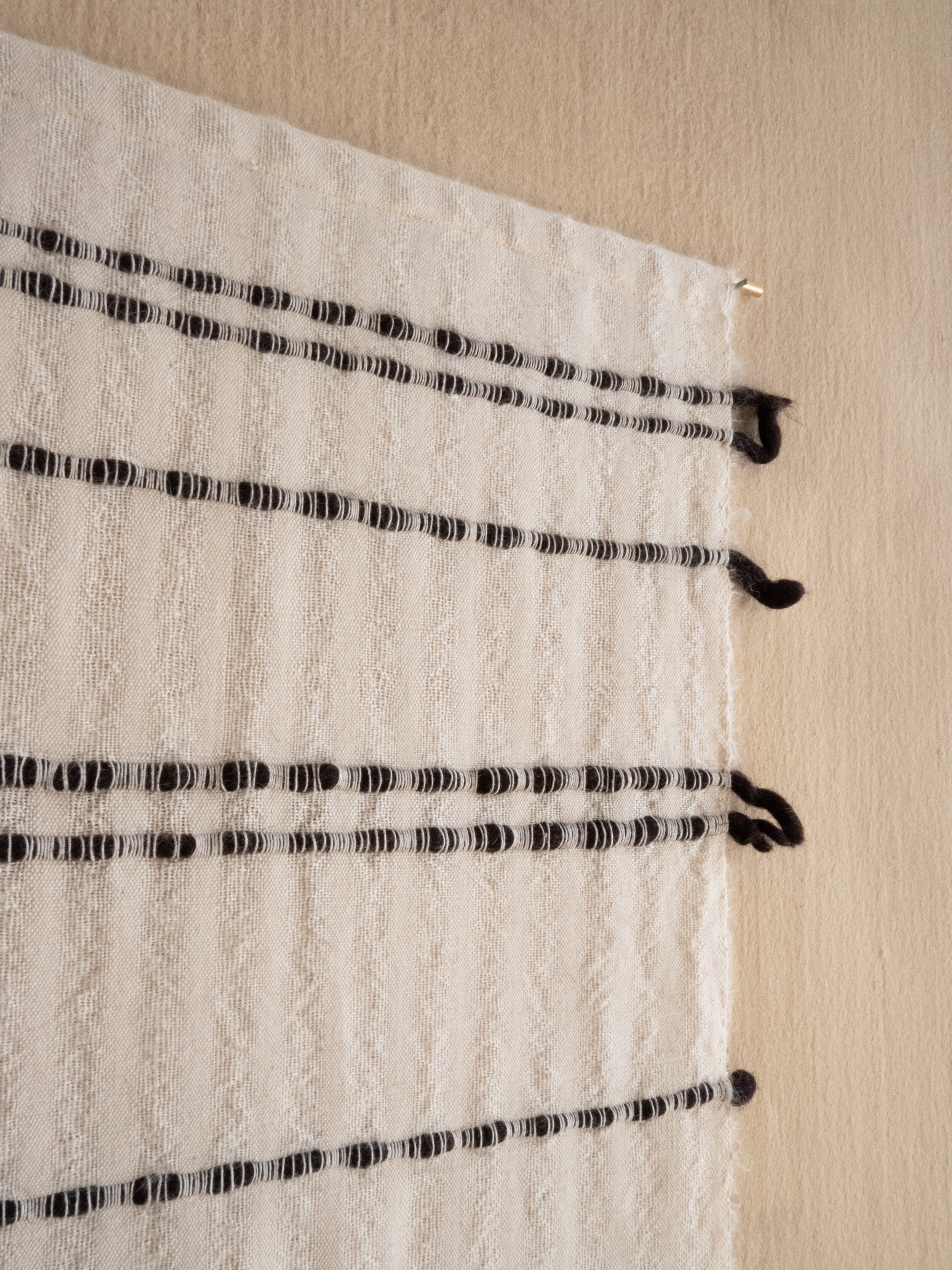 Chiaroscuro Handwoven Cotton Wall Hanging - Atlas & Kiln