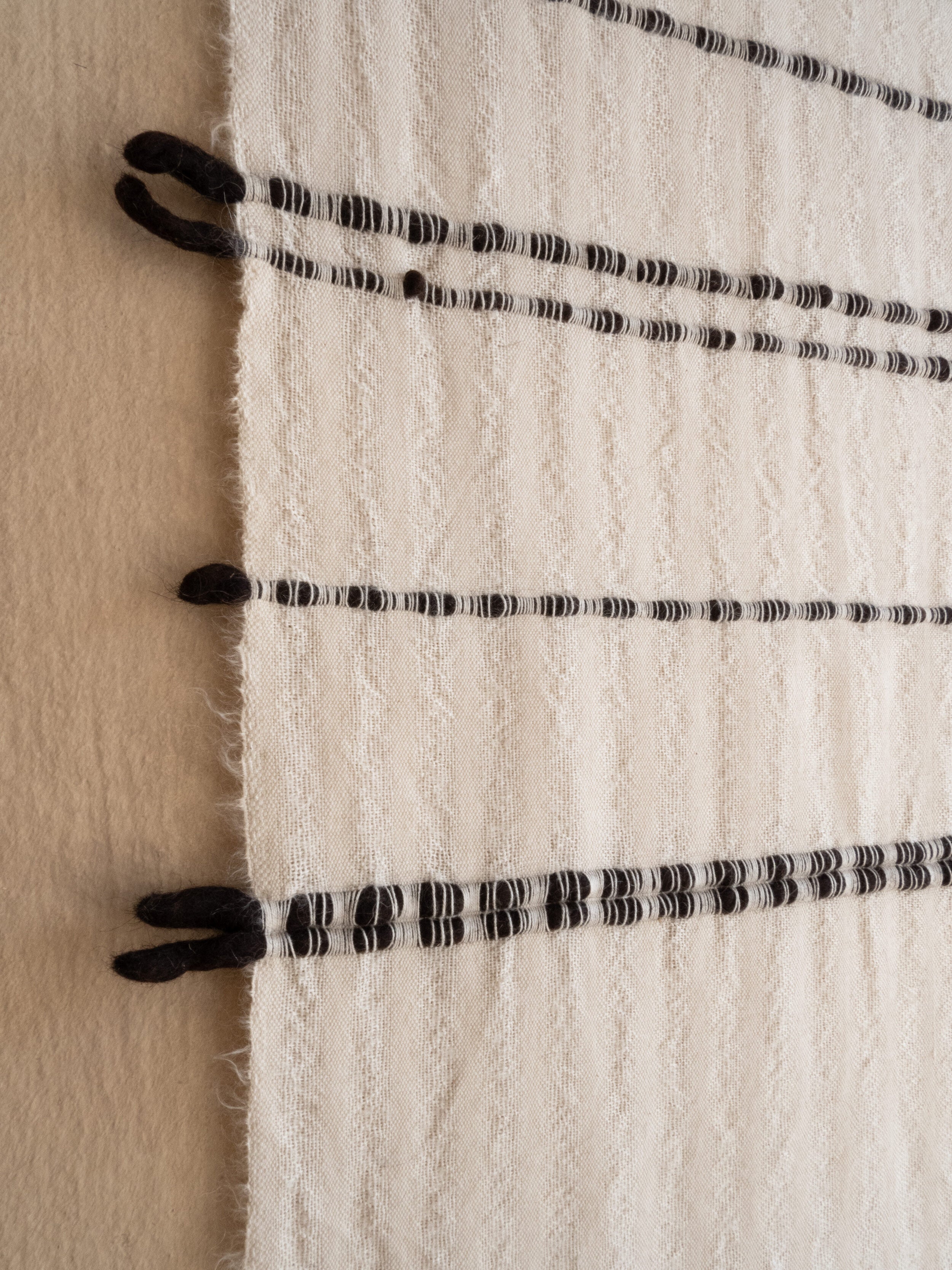 Chiaroscuro Handwoven Cotton Wall Hanging - Atlas & Kiln
