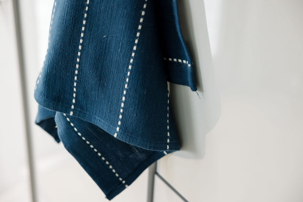 Rift Valley Handwoven Ethiopian Cotton Tea Towel - Atlas & Kiln