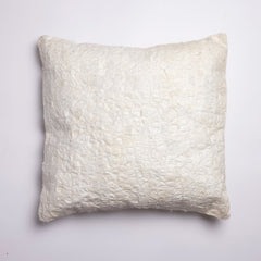 Natural Mulberry Silk Throw Pillow - 18"x18"