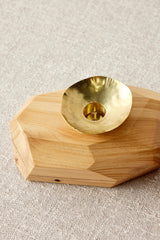 Wood Incense and Candle Holder by Dor+Kie - Atlas & Kiln