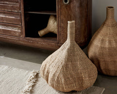 Long-Necked Ilala Garlic Gourd Basket - Atlas & Kiln