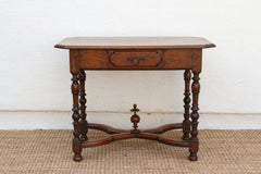 19th Century French Walnut Writing Table - Atlas & Kiln