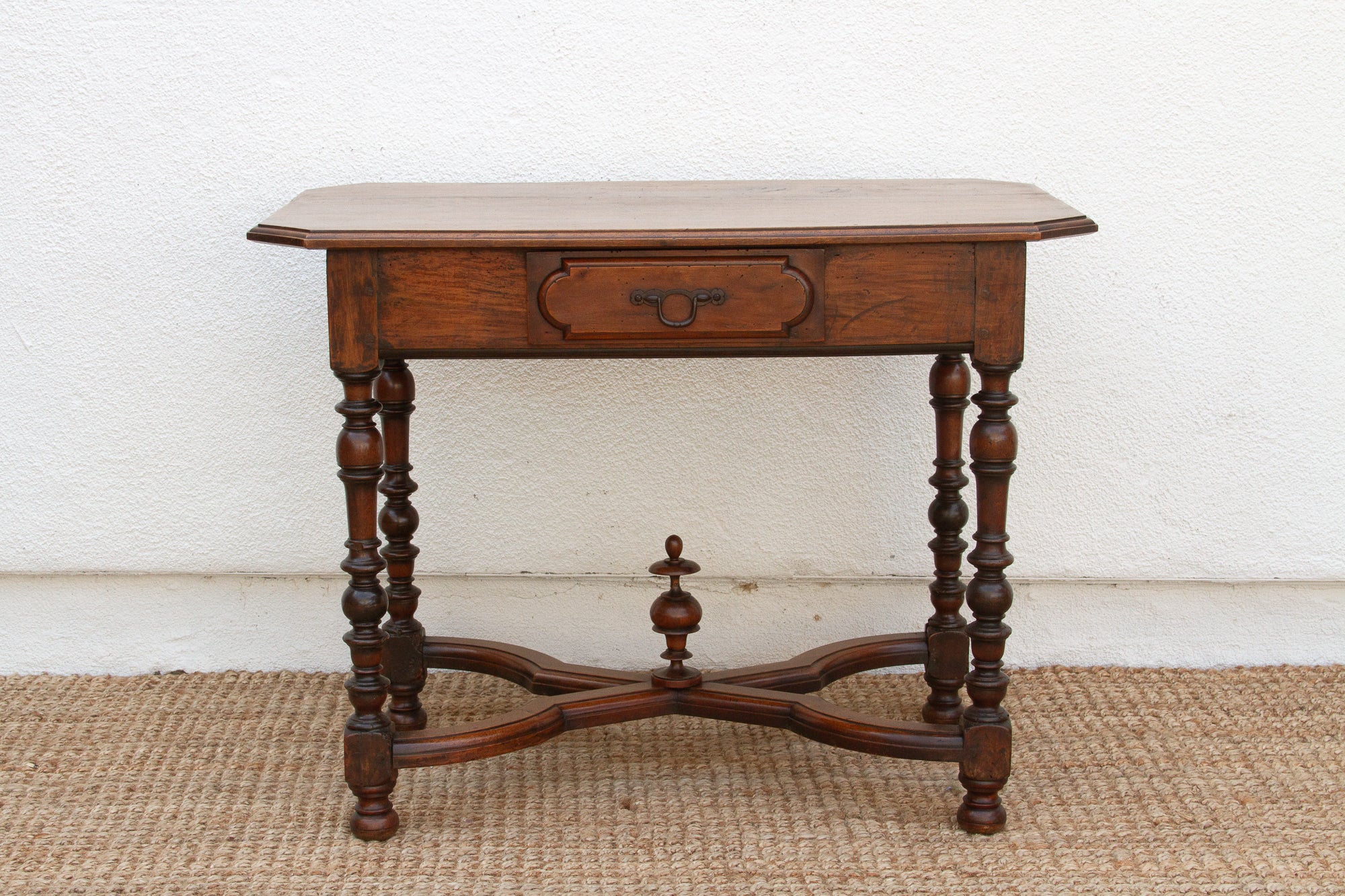 19th Century French Walnut Writing Table - Atlas & Kiln