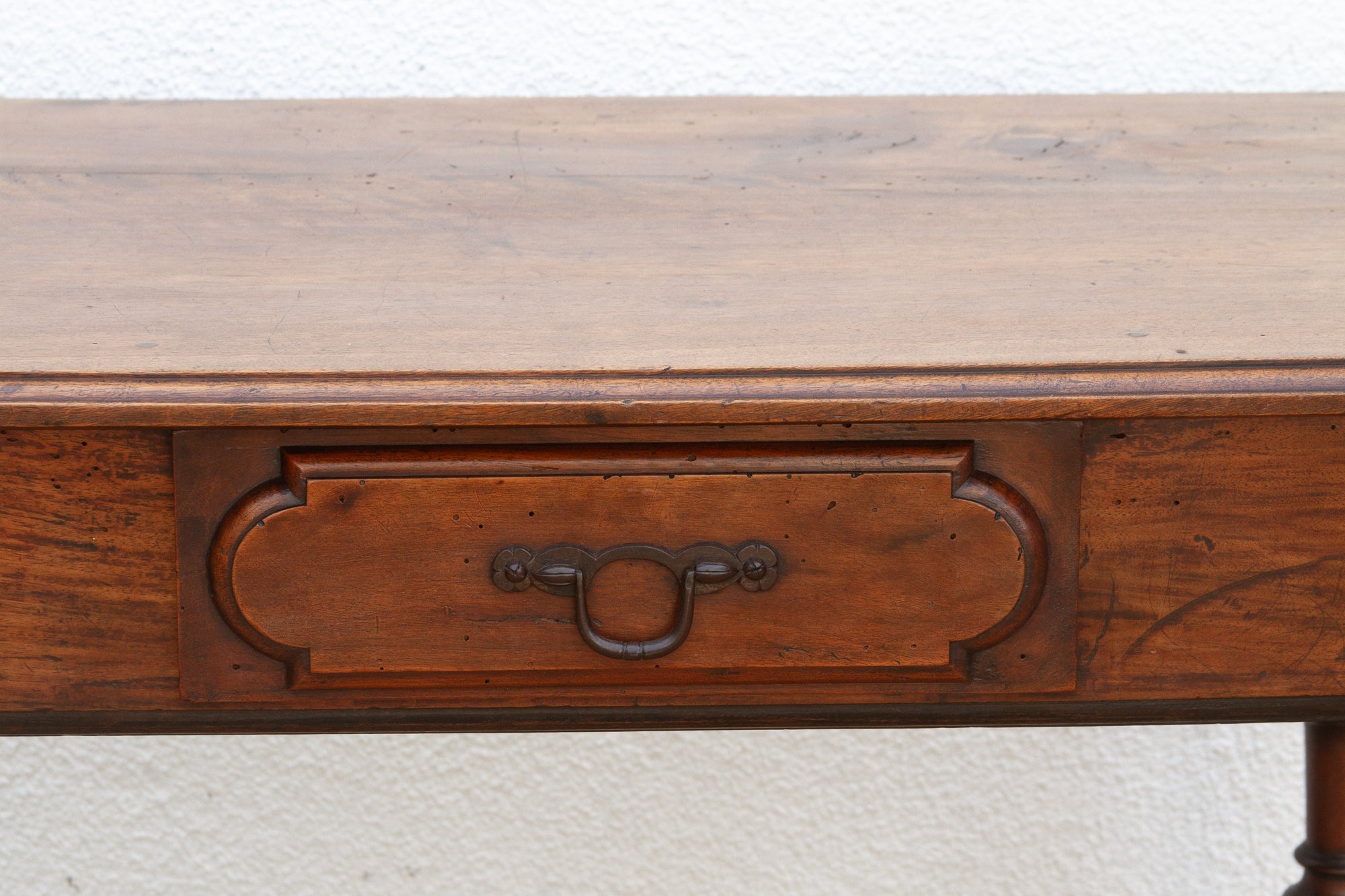 19th Century French Walnut Writing Table - Atlas & Kiln