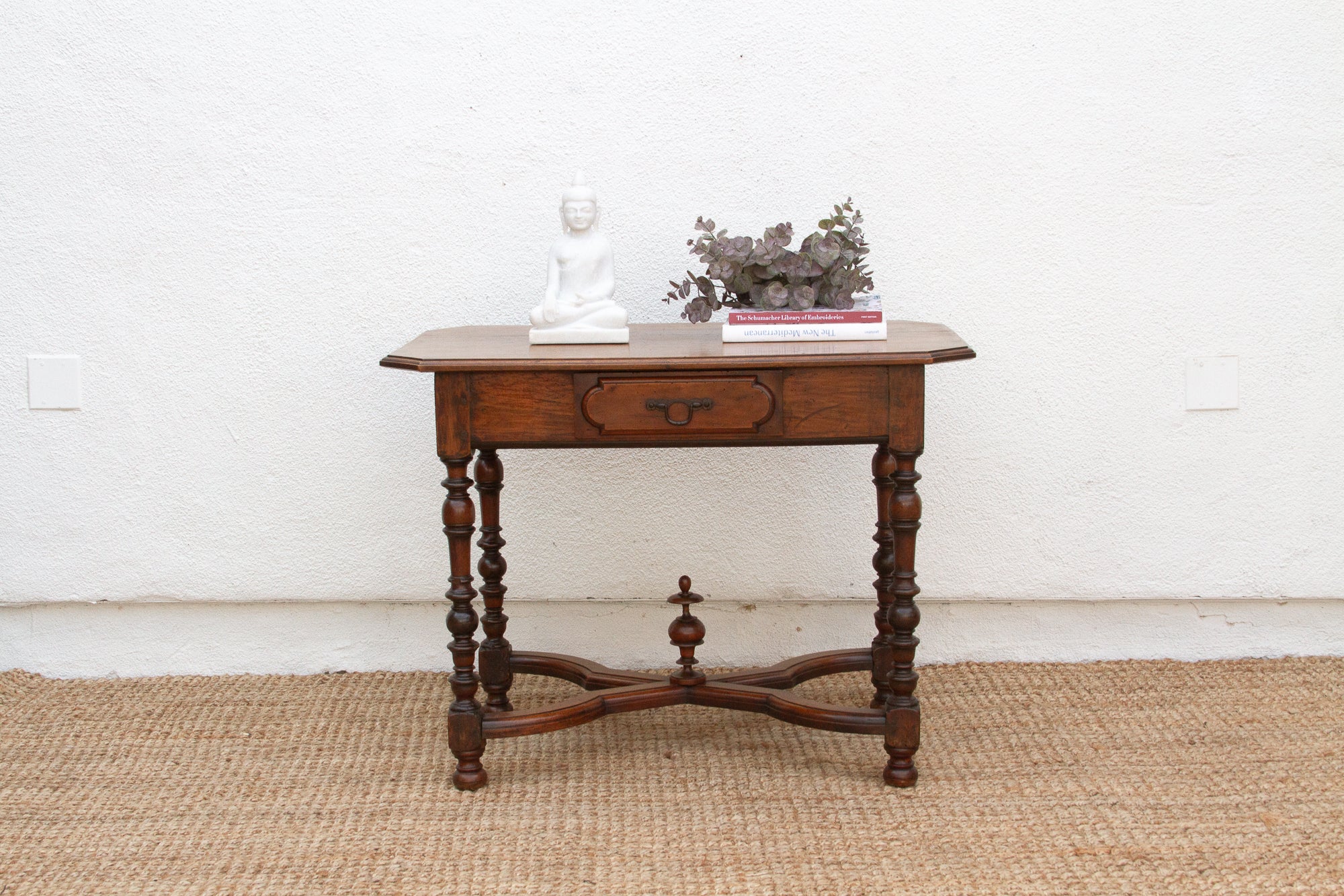 19th Century French Walnut Writing Table - Atlas & Kiln
