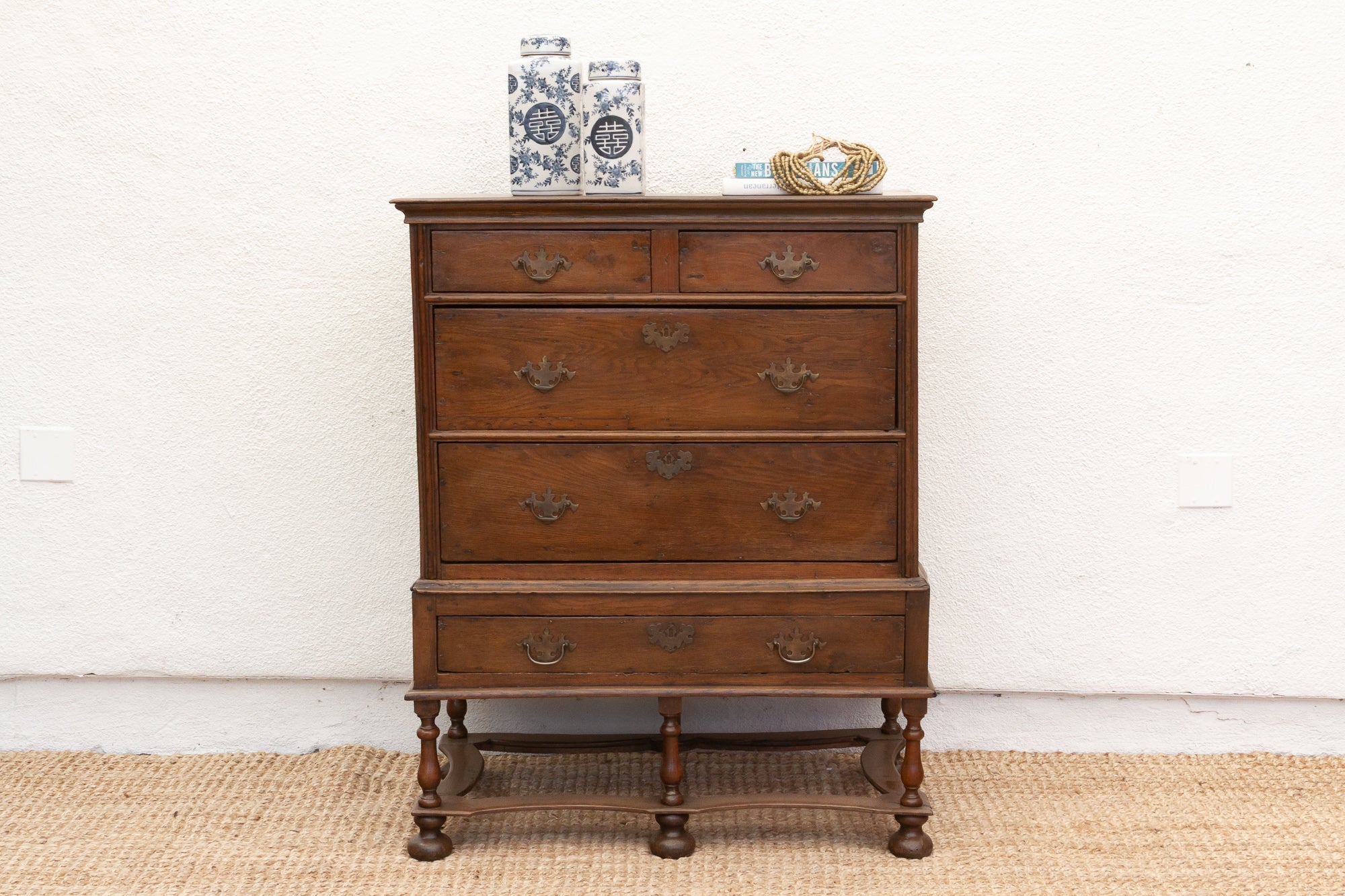 18th Century English Highboy Dresser - Atlas & Kiln