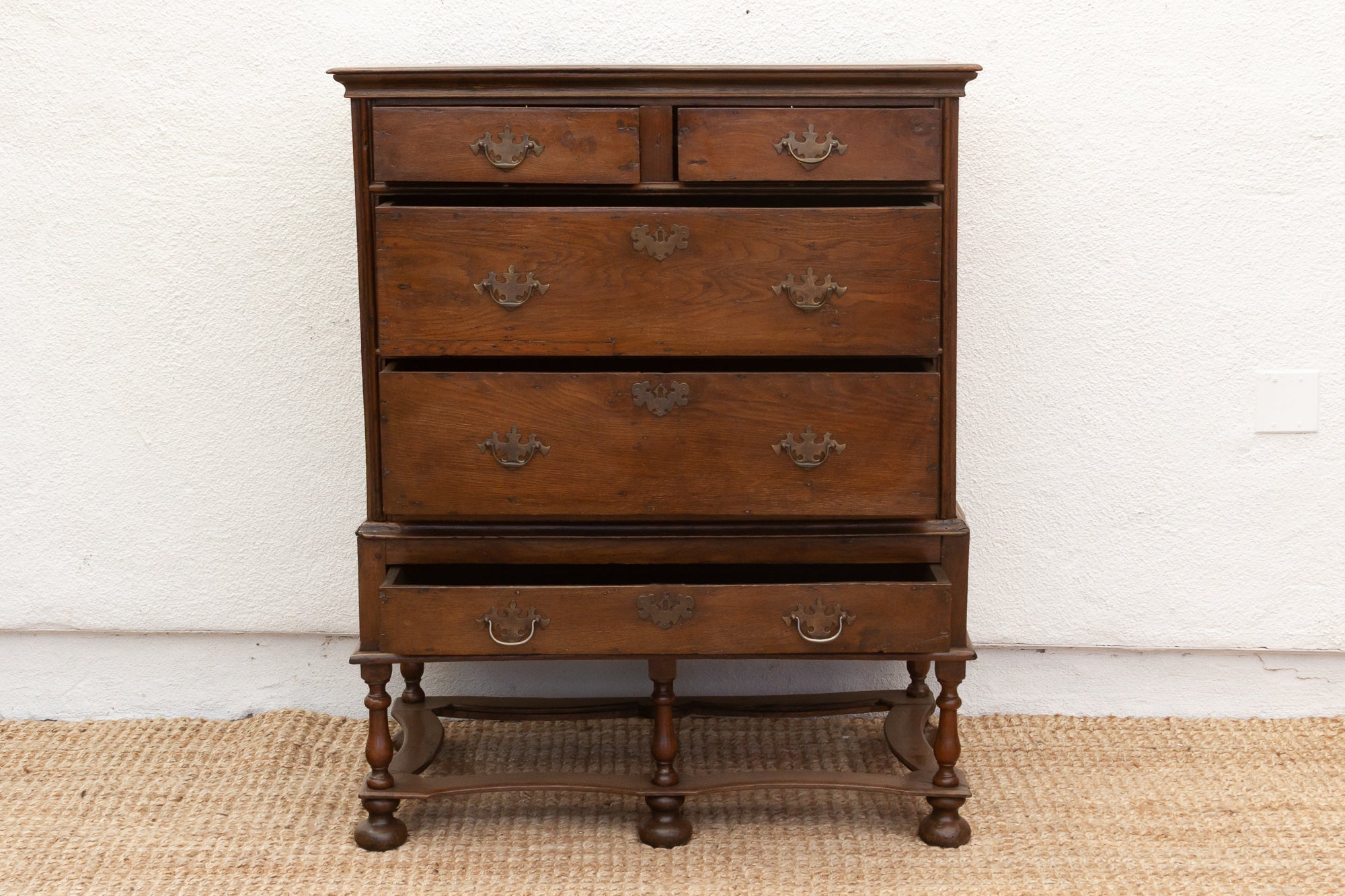 18th Century English Highboy Dresser - Atlas & Kiln