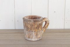 Wooden Wabi Sabi Carved Vessel