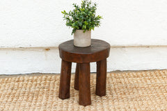 Thick Top Chunky African Stool
