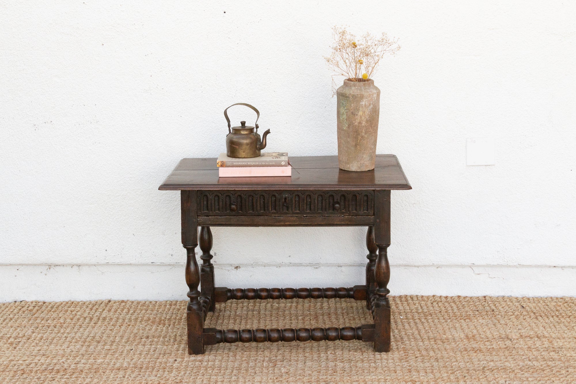 17th Century English Carved Tavern Table - Atlas & Kiln