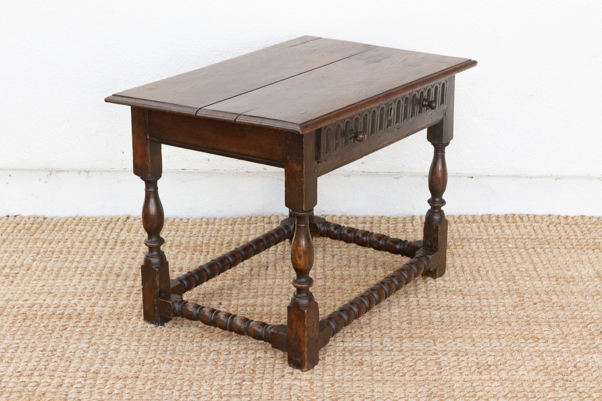 17th Century English Carved Tavern Table - Atlas & Kiln