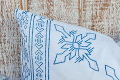 Itzcali Aztec Block Print Pillow Cover
