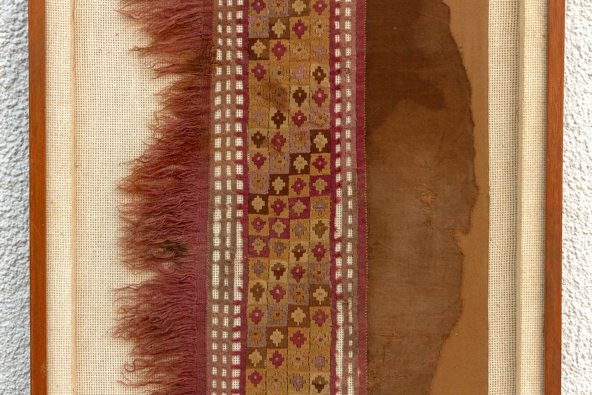 Ancient Textile Fragment From the Andes, Peru - Atlas & Kiln
