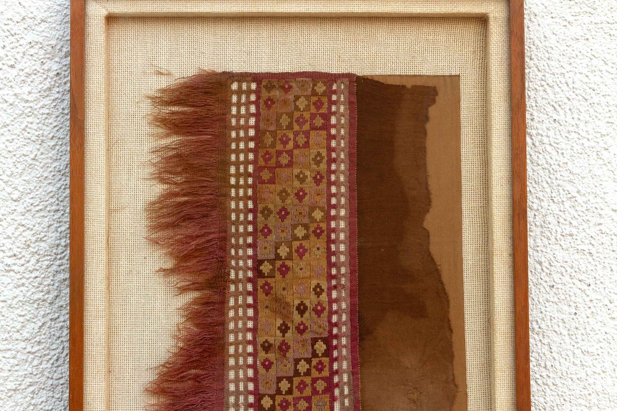 Ancient Textile Fragment From the Andes, Peru - Atlas & Kiln