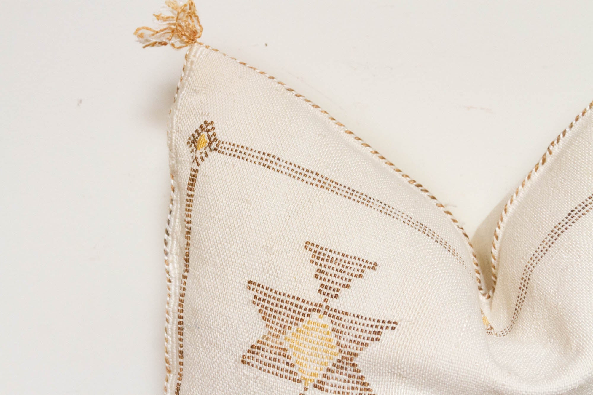 Marrakech Souks Moroccan Cactus Silk Pillow - Atlas & Kiln