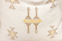 Marrakech Souks Moroccan Cactus Silk Pillow