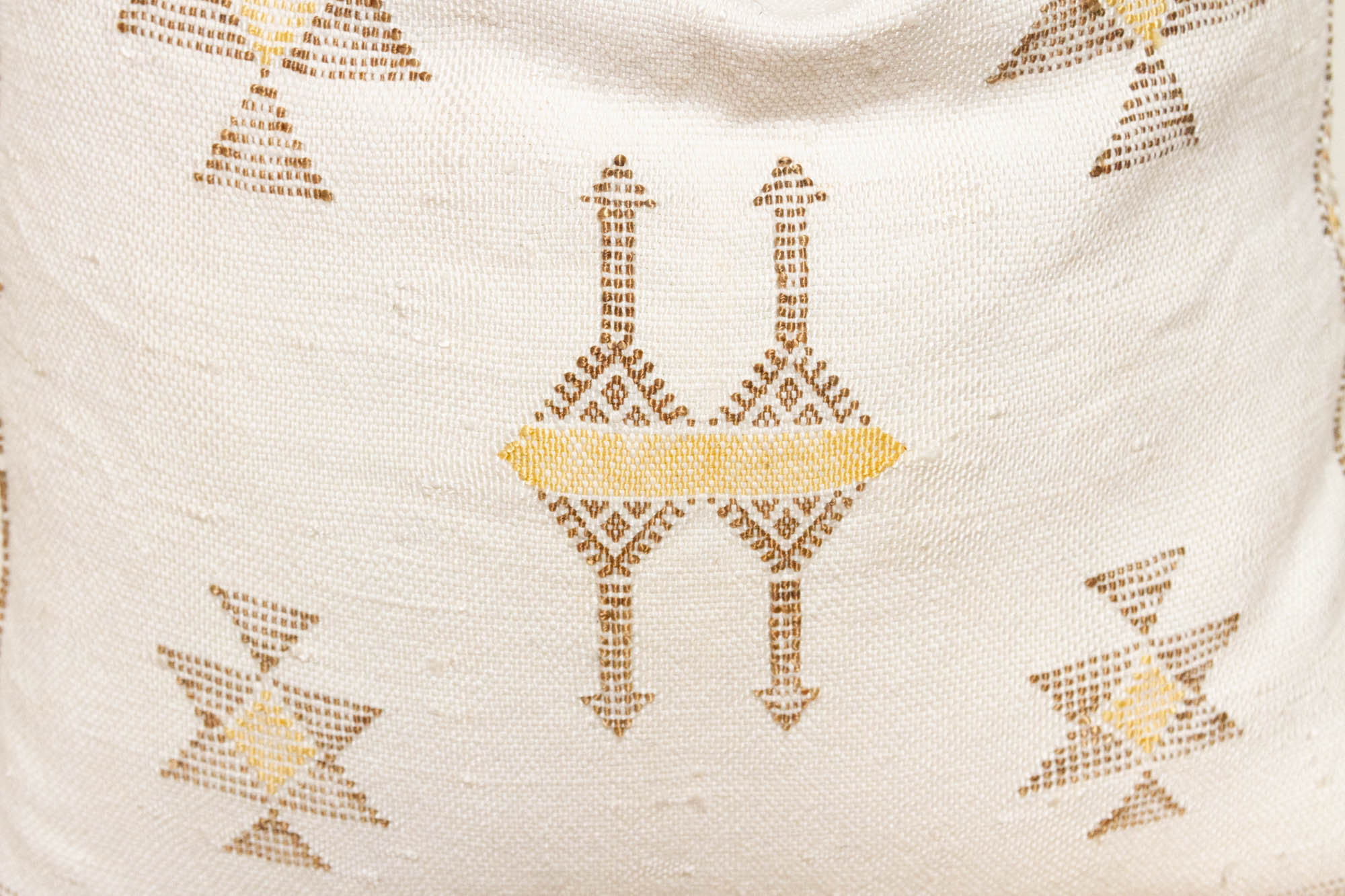 Marrakech Souks Moroccan Cactus Silk Pillow - Atlas & Kiln