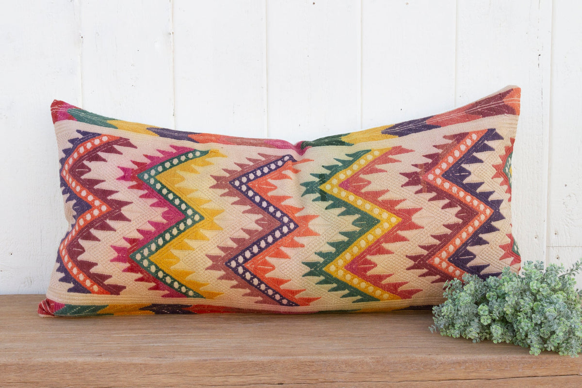 Chivay Old Peruvian Frazada Pillow