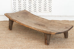 Single Log Antique Senufo Coffee Table