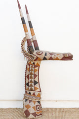 Exceptional 79" Tall African Antelope Figure