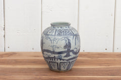 Vintage Chinese Pottery Vase