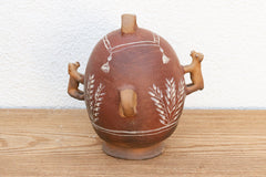 Vintage Terracotta Peruvian Clay Pitcher - Atlas & Kiln