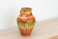 Vintage Hungarian Folk Art Pottery