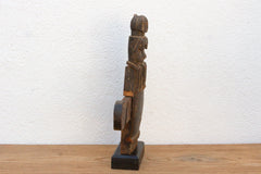 Antique African Bamana Three Guardian Door Lock