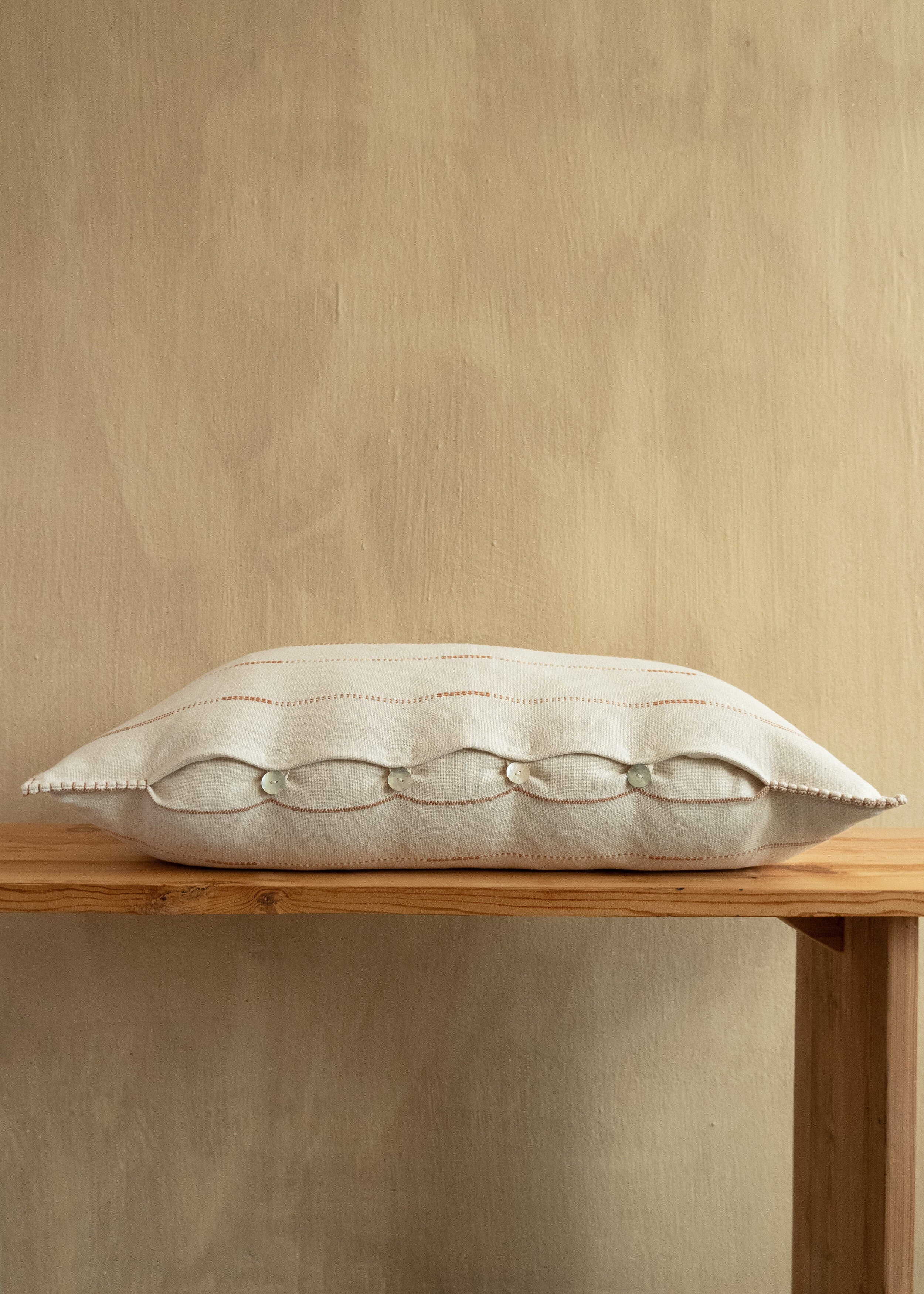 Fulcrum Sahara Oversized Cotton Lumbar Pillow - Atlas & Kiln