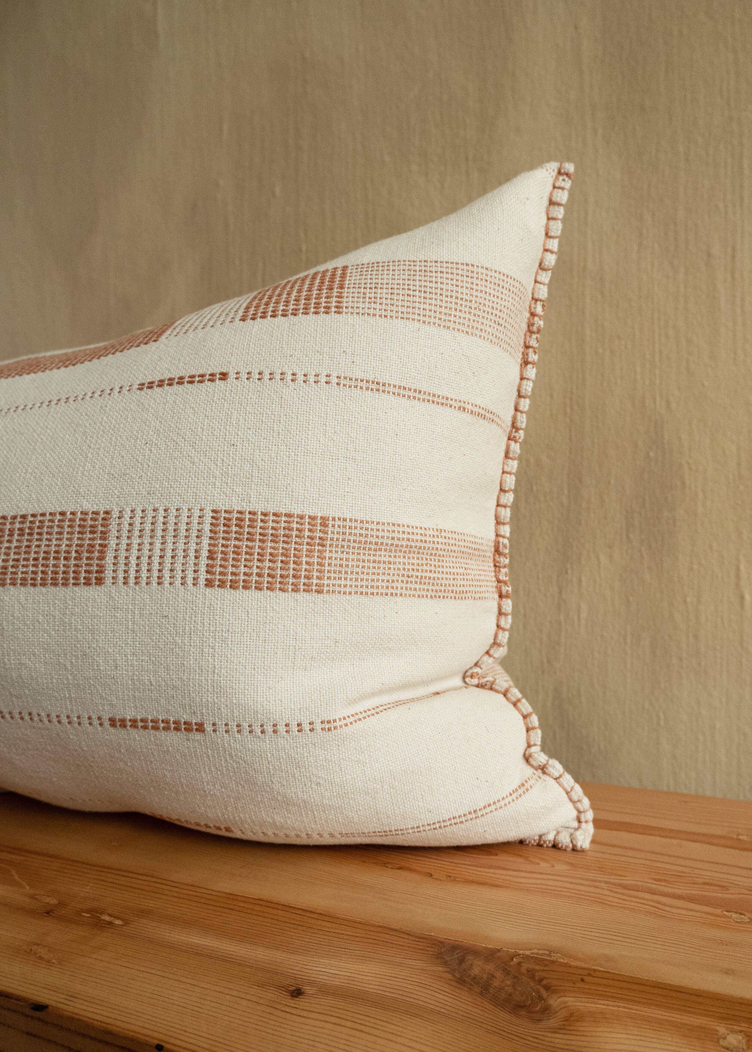 Fulcrum Sahara Oversized Cotton Lumbar Pillow - Atlas & Kiln