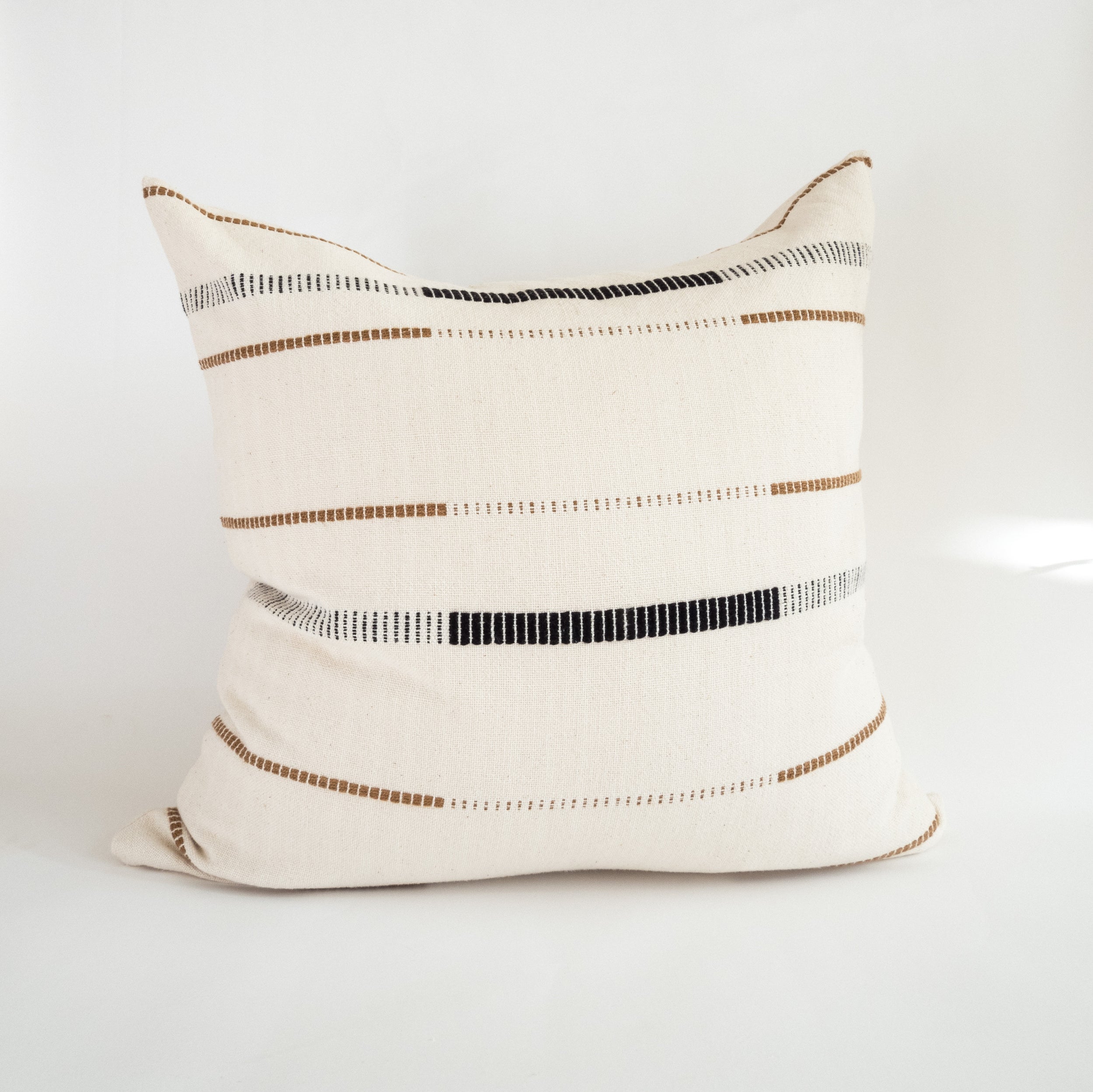 Mason Hand-Loomed Cotton Pillow - Atlas & Kiln