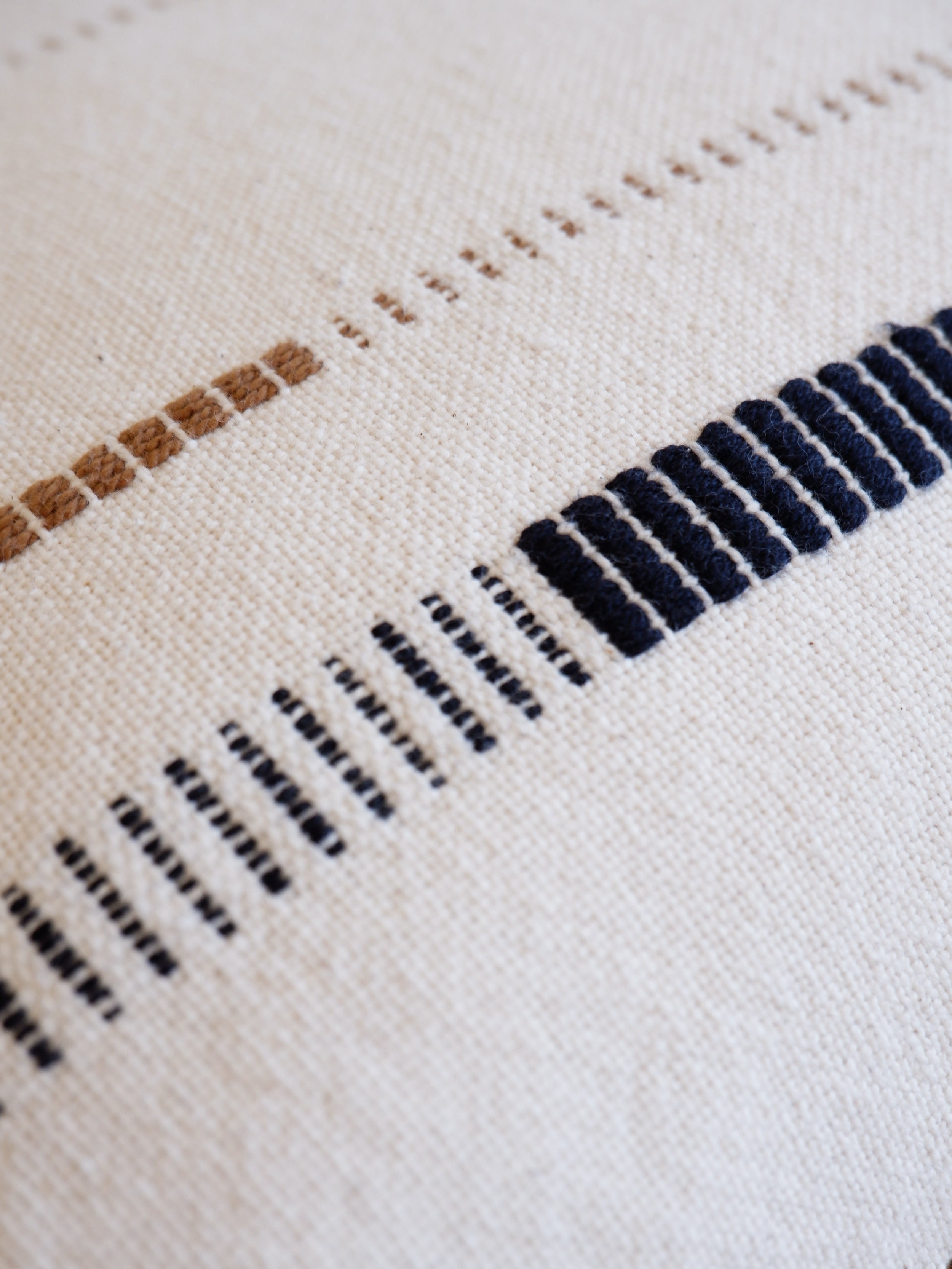 Mason Hand-Loomed Cotton Pillow - Atlas & Kiln