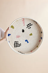 Mosaic Woven Nesting Tray - Atlas & Kiln