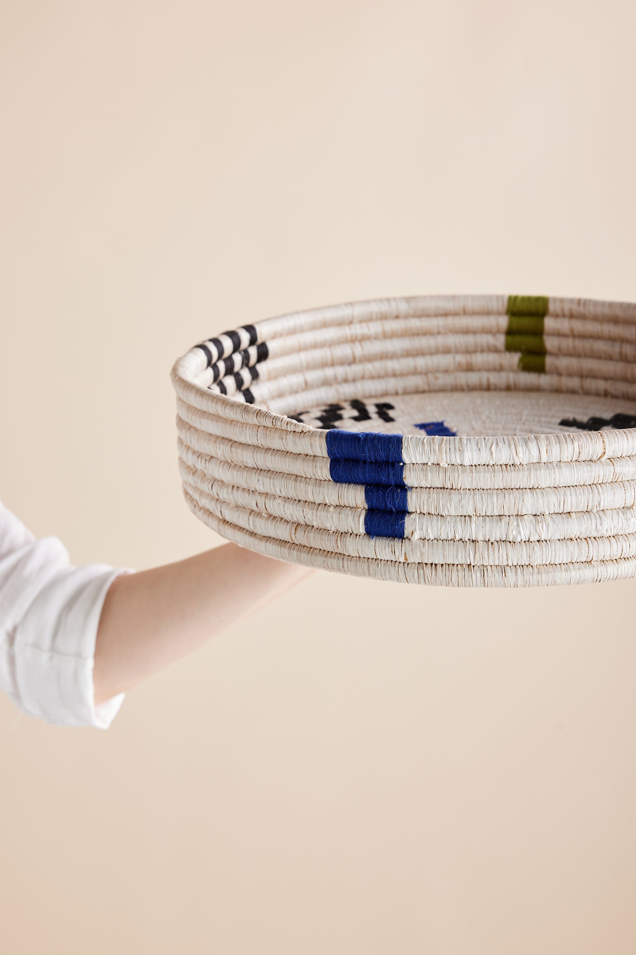 Mosaic Woven Nesting Tray - Atlas & Kiln